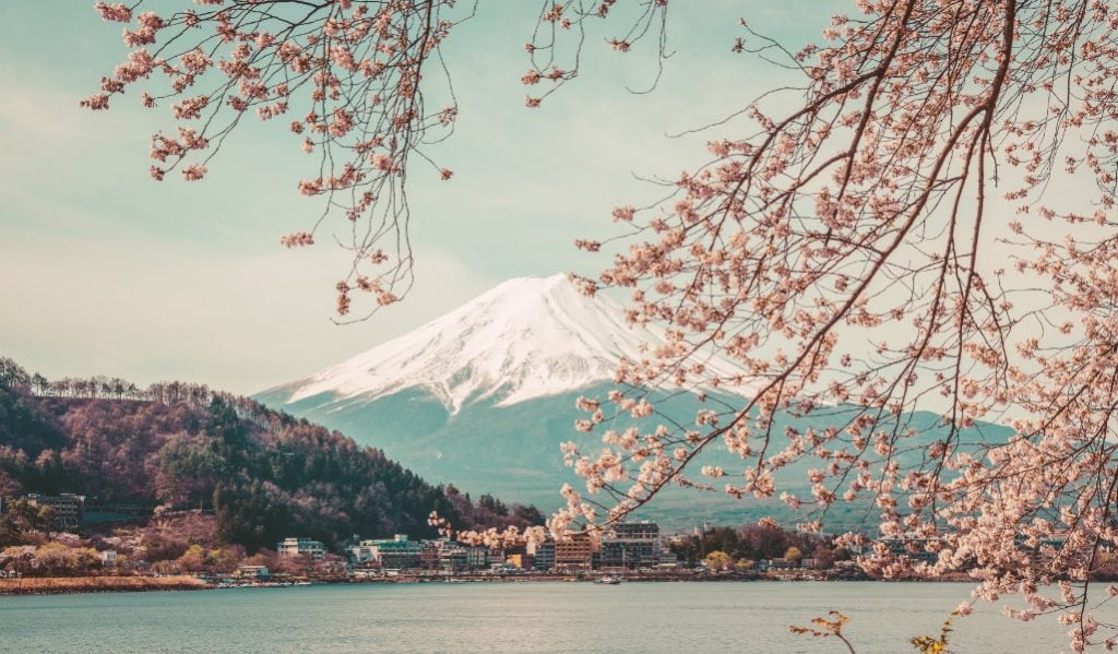 mont fuji japon printemps - blog edreams