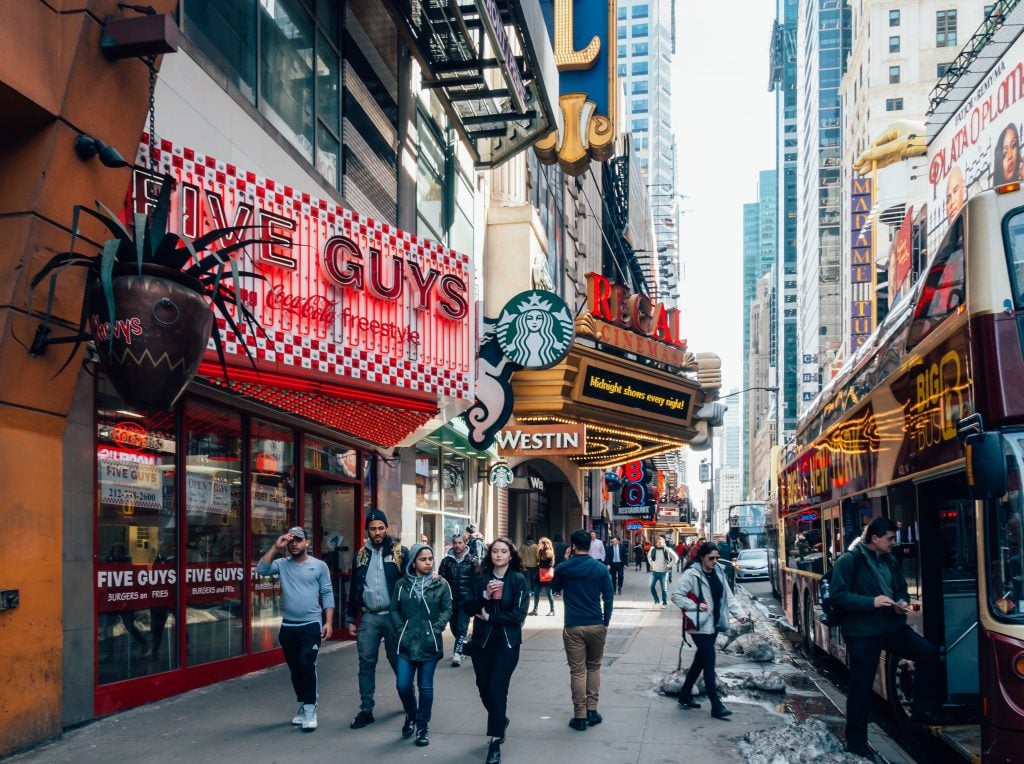 Five guys New York