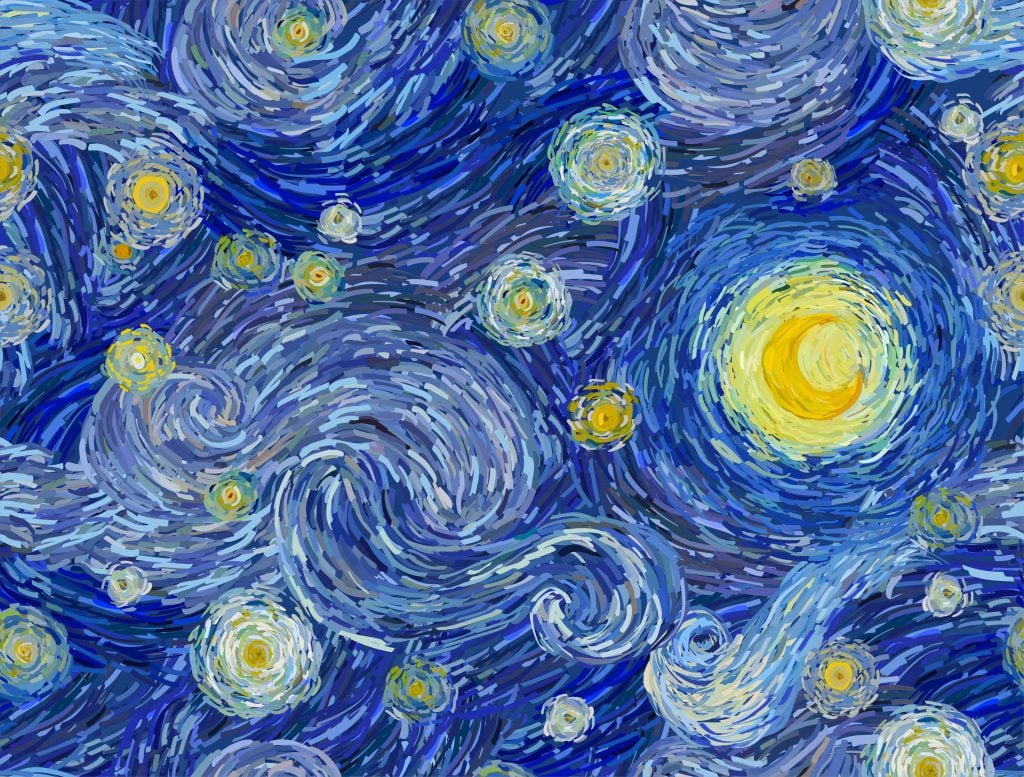 starry night Van Gogh