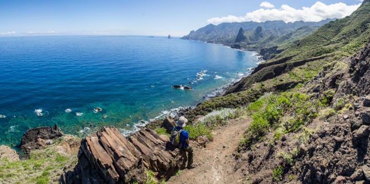 Randonnée dans la réserve naturelle d'Anaga à Tenerife