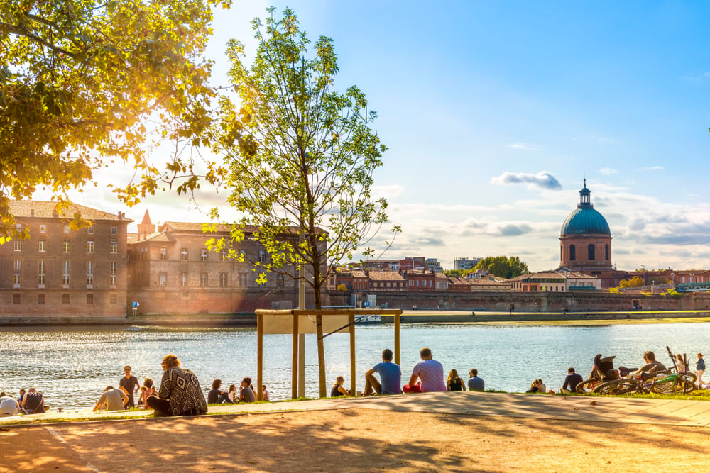 quais de la Garonne Toulouse