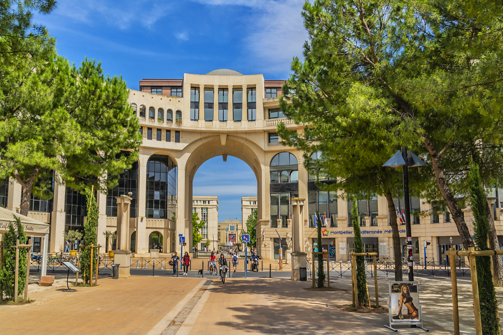 quartier d’Antigone Montpellier