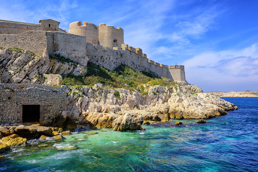 îlot d’If et chateau archipel du Frioul Marseille