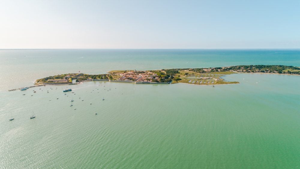 vue aerienne ile d'aix