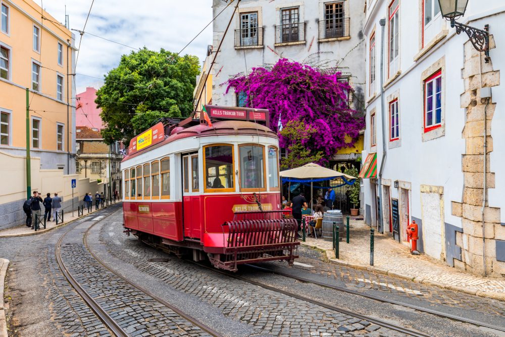 tramway lisbonne portugal