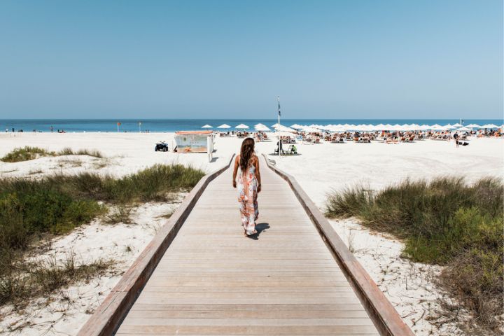 plage à Abu Dhabi