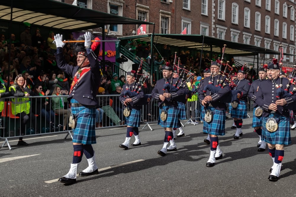Parade de la Saint-Patrick à Dublin