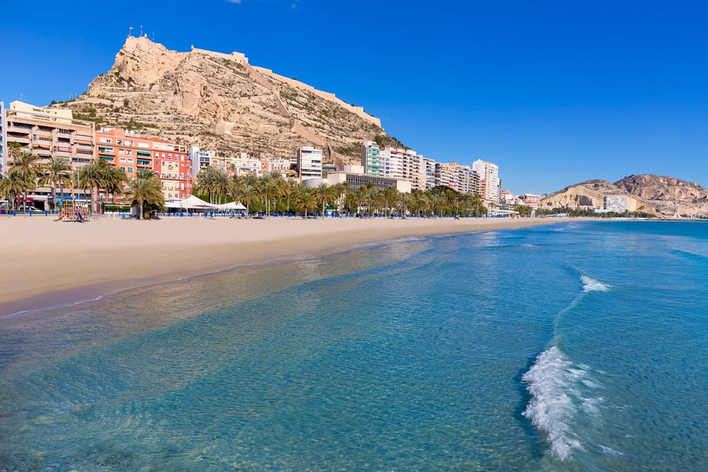 playa del postiguet alicante