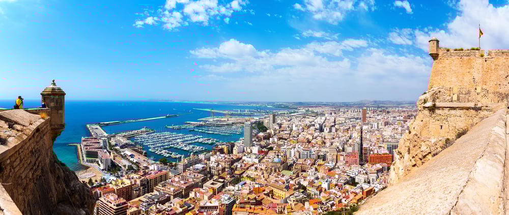 vue panoramique alicante