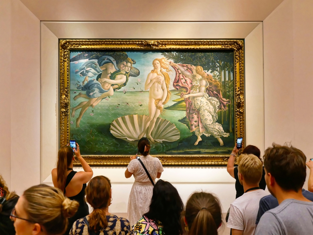 venere botticelli galleria degli uffizi