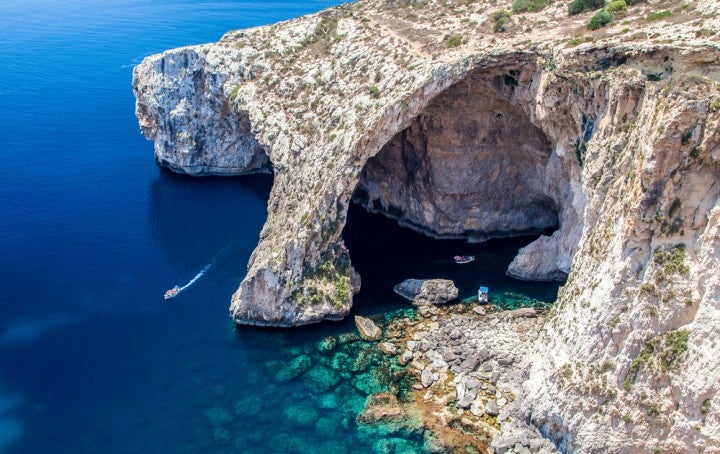 grotte bleu malte