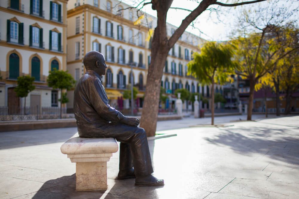 statue de Picasso Malaga