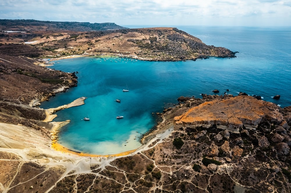 Għajn Tuffieħa Bay Malte