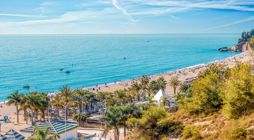 Playa Burriana Nerja Costa del Sol Malaga