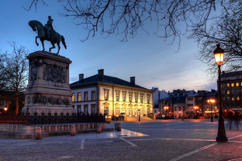 place guillaume II luxembourg