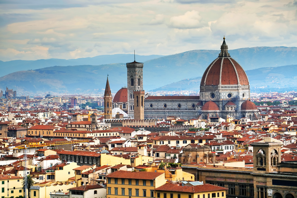 Vue de la cité de Florence