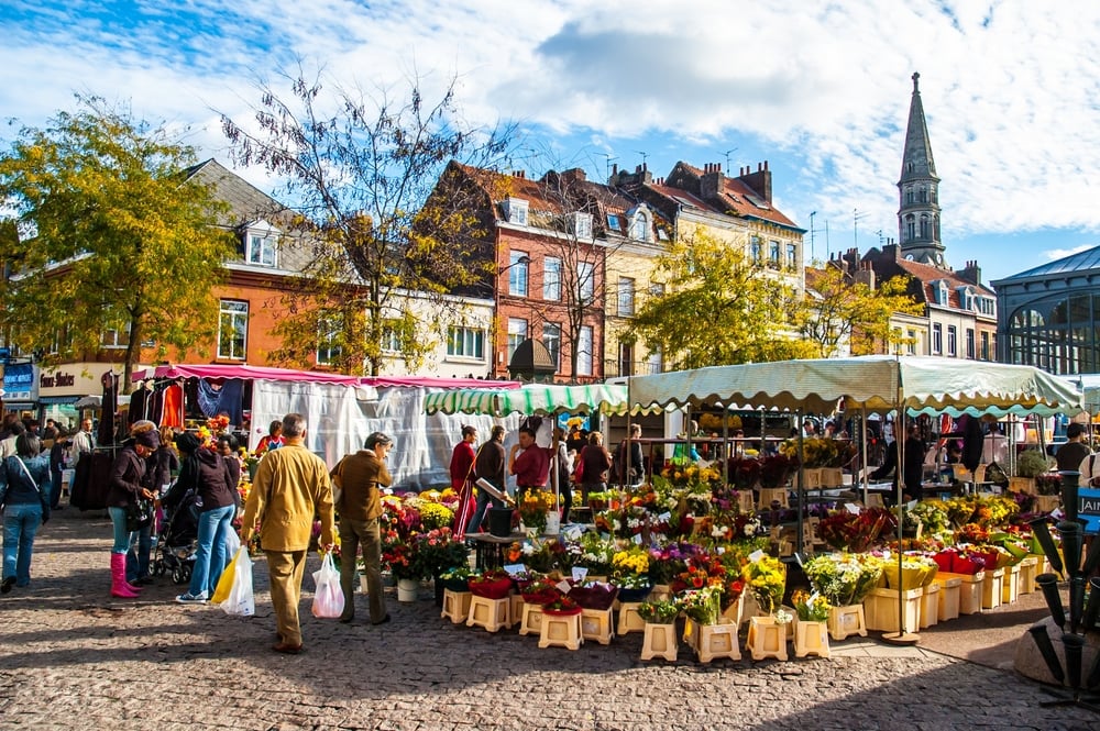 Marché à Lille