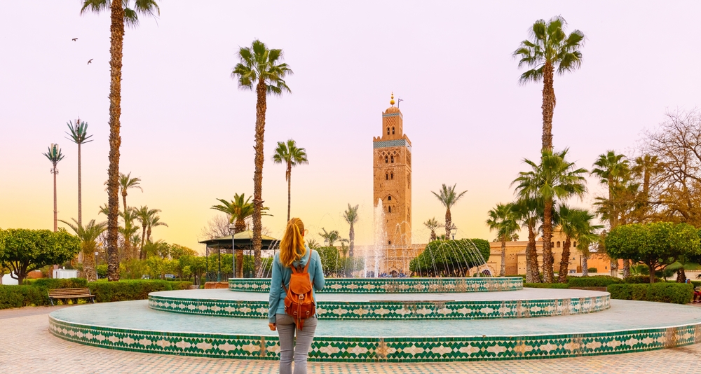 La mosquée de Koutoubia à Marrakech
