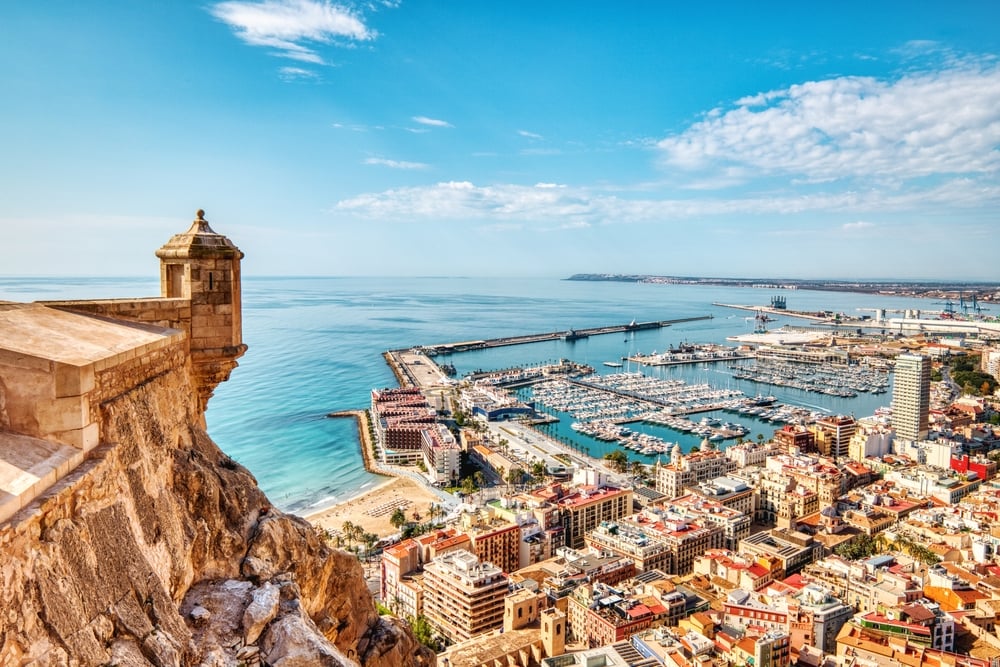 Château de Santa Barbara à Alicante