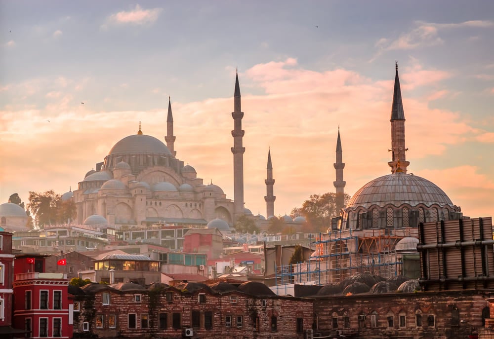 Vue de la cité d'Istanbul